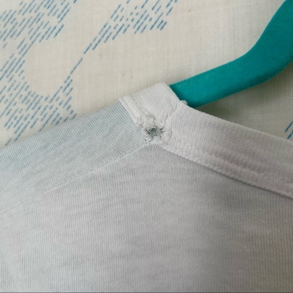 VINTAGE 70s Ipanema beach brasil tourist travel tee tshirt medium fruit toucan - Picture 8 of 8